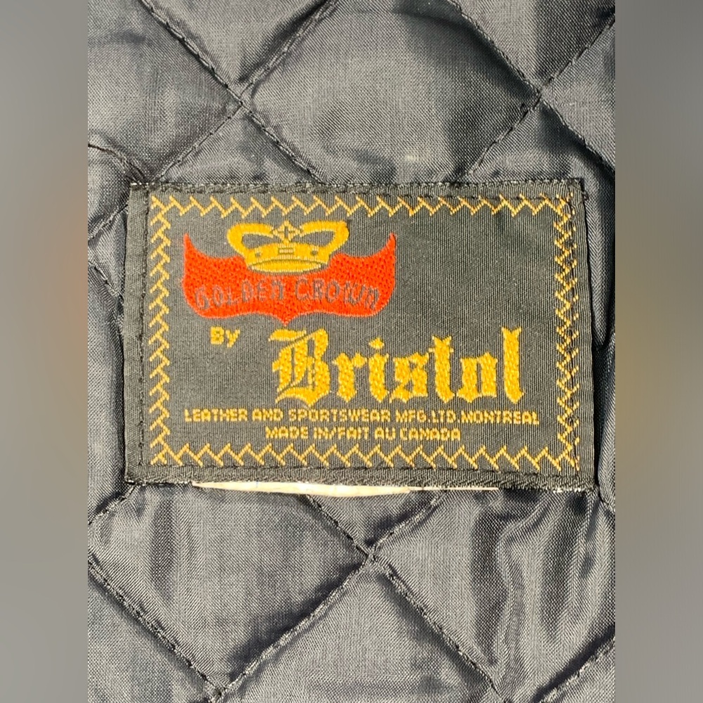 Vintage Bristol Cafe Racer Motorcycle Leather
Black punk - Picture 2 of 14